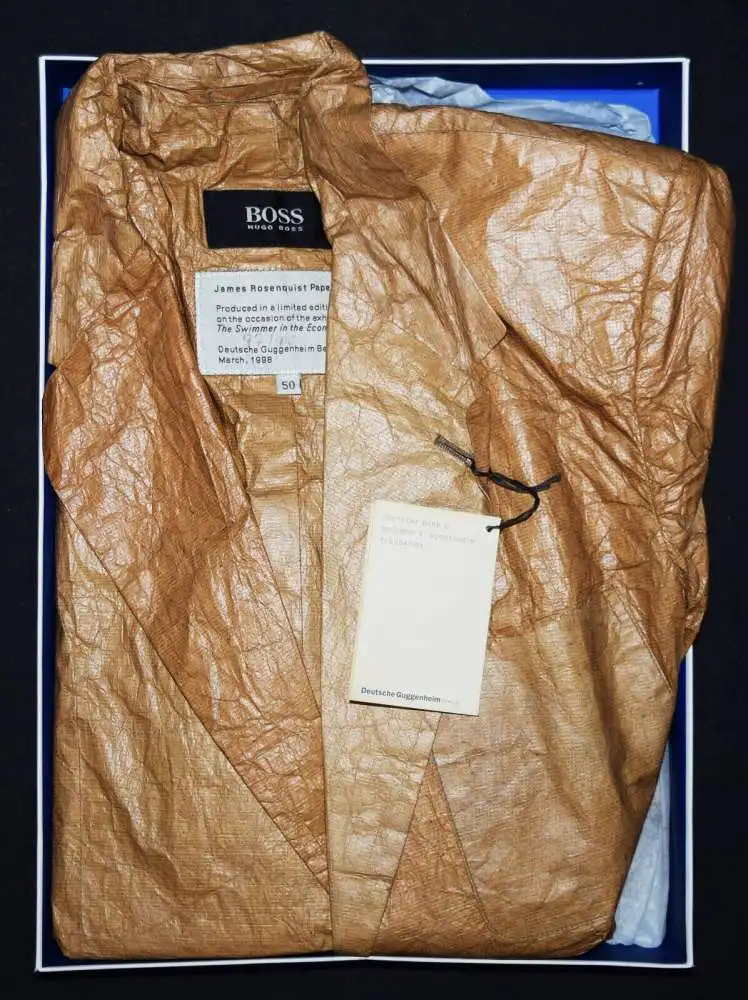 Rosenquist, James. Paper Suit SIGNIERT NUMMERIERT 1/100 - MULTIPLE POP-ART 2