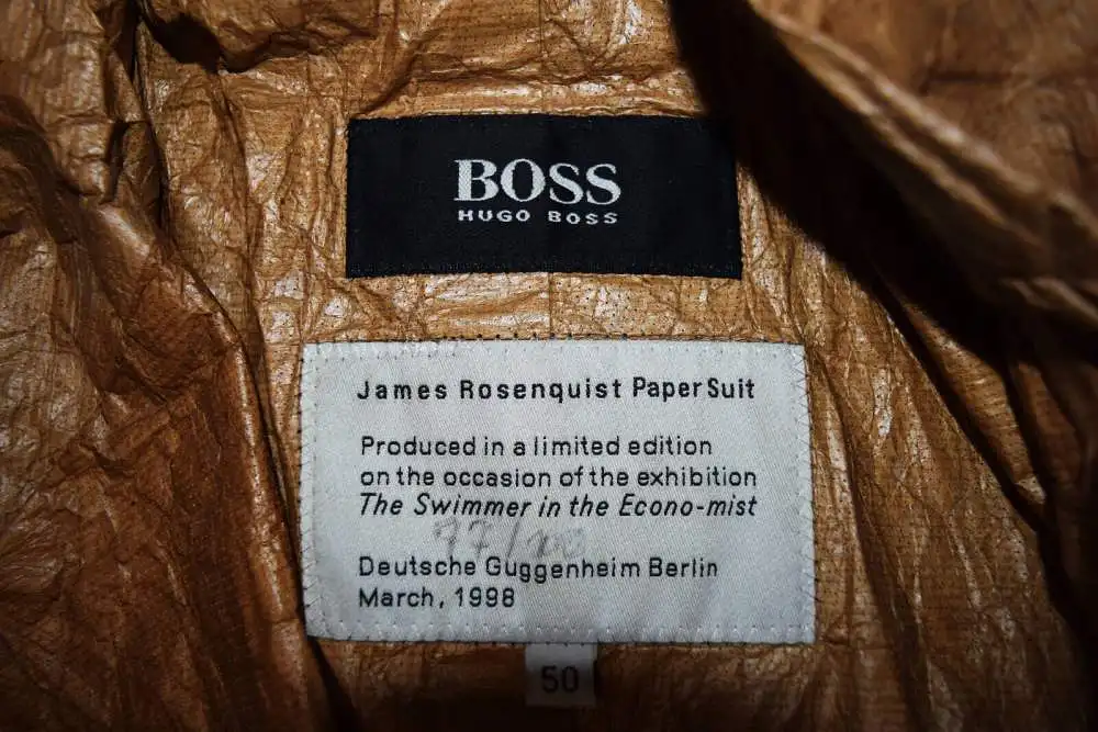 Rosenquist, James. Paper Suit SIGNIERT NUMMERIERT 1/100 - MULTIPLE POP-ART 6