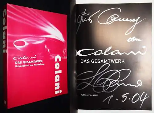 Bangert, Colani – Das Gesamtwerk 2004 SIGNED DATED RAISONNE WERKVERZEICHNIS