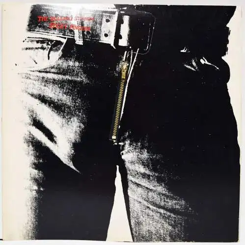 Andy Warhol – Rolling Stones, Sticky Fingers 1977  POP-ART