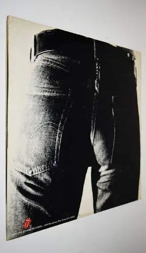 Andy Warhol – Rolling Stones, Sticky Fingers 1977  POP-ART