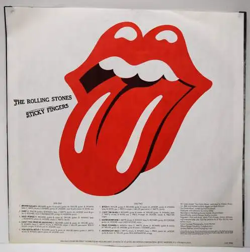 Andy Warhol – Rolling Stones, Sticky Fingers 1977  POP-ART