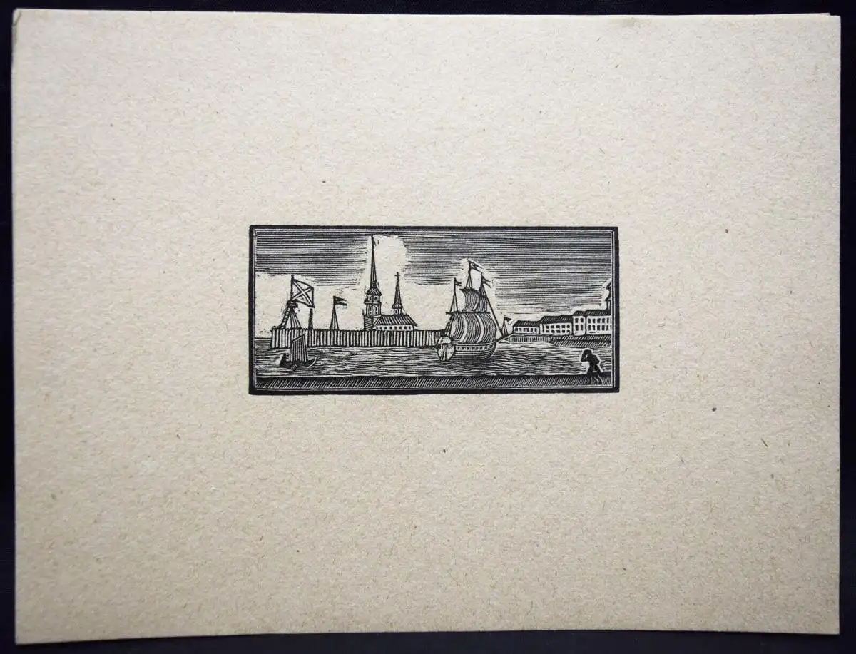 Masjutin - 11 Orig.-Woodcuts -  RUSSIAN AVANTGARDE Alt-Petersburg - 1923 12