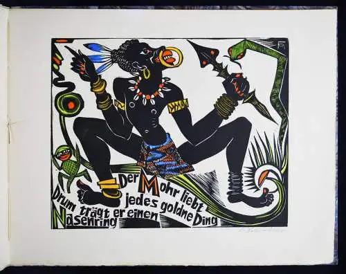 Felixmüller, Conrad. ABC 1925 NUM 1/100 EIGENHÄNDIG KOLORIERT u. SIGNIERT!