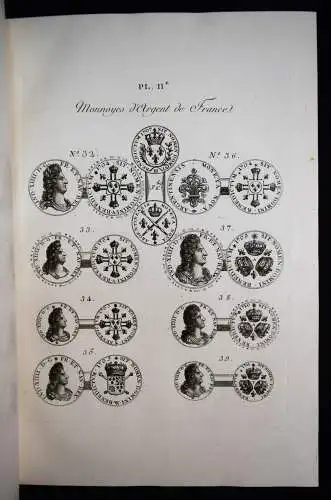 Bonneville, Traité des monnaies d’or et d’argent...1806 COINAGE NUMISMATIC MONEY