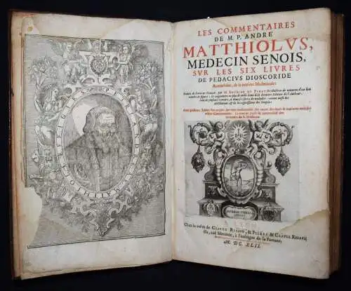 Matthioli, Les commentaires 1642 FOLIO-KRÄUTERBUCH KREUTERBUCH KREUTTERBUCH