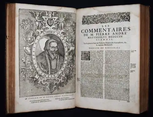 Matthioli, Les commentaires 1642 FOLIO-KRÄUTERBUCH KREUTERBUCH KREUTTERBUCH