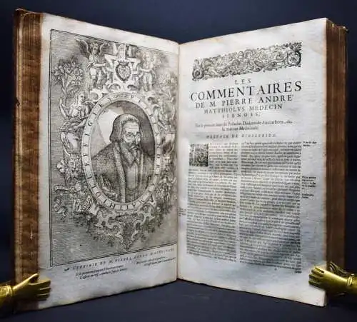 Matthioli, Les commentaires 1642 FOLIO-KRÄUTERBUCH KREUTERBUCH KREUTTERBUCH