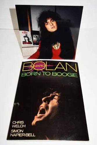 MARC BOLAN ORIG.-PHOTOGRAPHIE J.  Angel. London ~ 1975 SIGNIERT - GLAMROCK