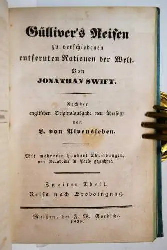 Gulliver – Swift, Gülliver’s Reisen 1838-1839