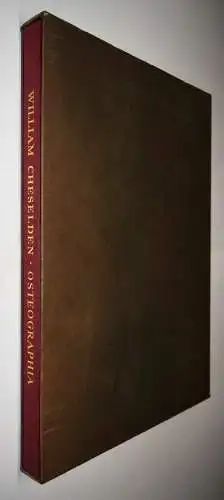 Cheselden, William. Osteographia 1890 IMPERIAL-FOLIO FAKSIMILE NUMMERIERT 1/2300