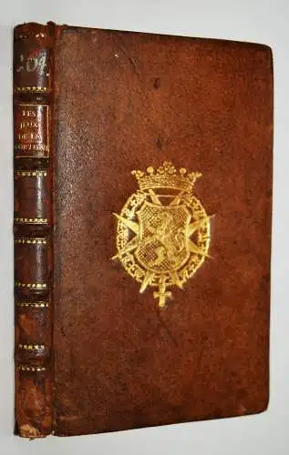 Sacy, Les jeux de la fortune - 1769 AMERIKA - SCHÖNES EXEMPLAR SCHLOSSBIBLIOTHEK