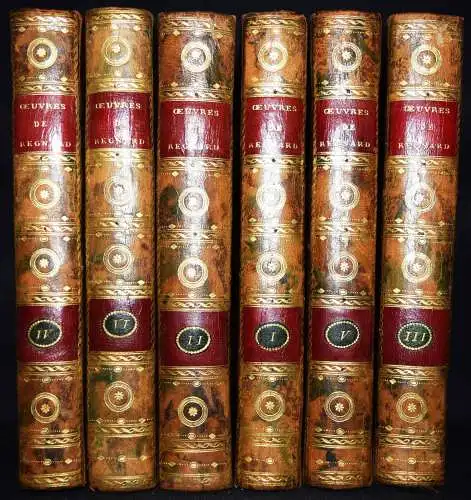 Regnard, Oeuvres complettes - 1790 GESAMTAUSGABE THEATER