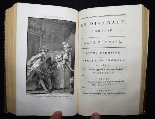 Regnard, Oeuvres complettes - 1790 GESAMTAUSGABE THEATER