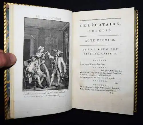 Regnard, Oeuvres complettes - 1790 GESAMTAUSGABE THEATER