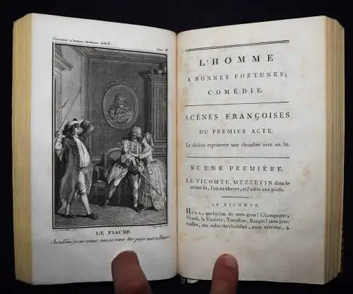 Regnard, Oeuvres complettes - 1790 GESAMTAUSGABE THEATER