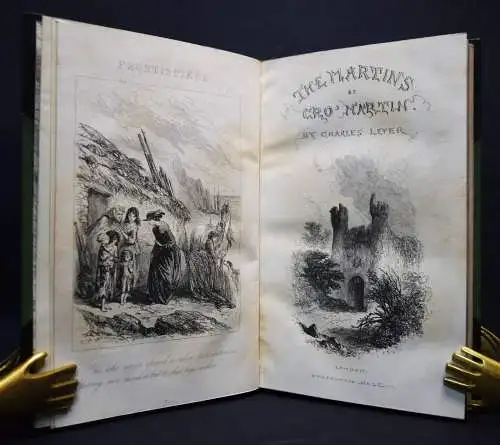 Lever, The Martins of Cro’ Martin - 1856 - Illustrations by Phiz  - IRELAND