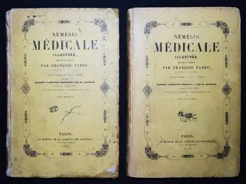 Fabre, Francois. Nemesis medicale illustree - 1840 HONORE DAUMIER CARICATURE