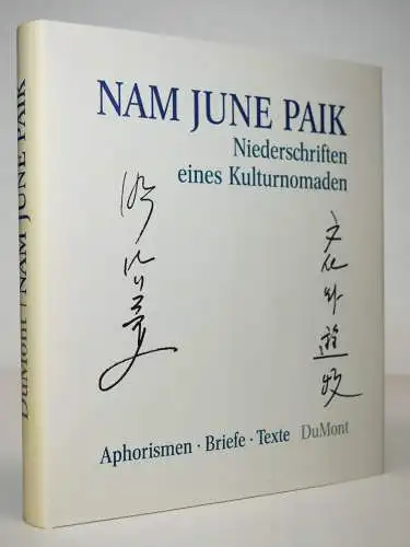 Paik, Nam June. Niederschriften eines Kulturnomaden - 1992 FLUXUS VIDEOKUNST