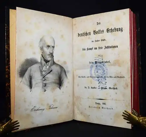 Lasker, Des deutschen Volkes Erhebung im Jahre 1848 REVOLUTION 1848-1849