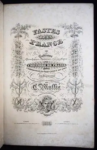 Mullie, Fastes de la France - 1836 - ATLANTEN