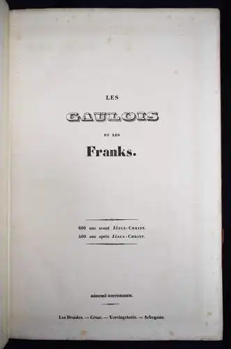 Mullie, Fastes de la France - 1836 - ATLANTEN