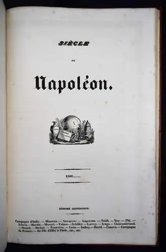 Mullie, Fastes de la France - 1836 - ATLANTEN