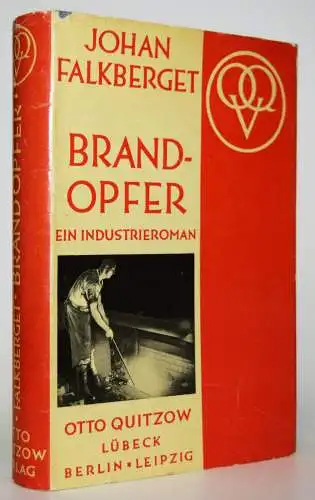 Falkberget, Brandopfer - 1929 - EINZIGE AUSGABE - SOZIALISMUS
