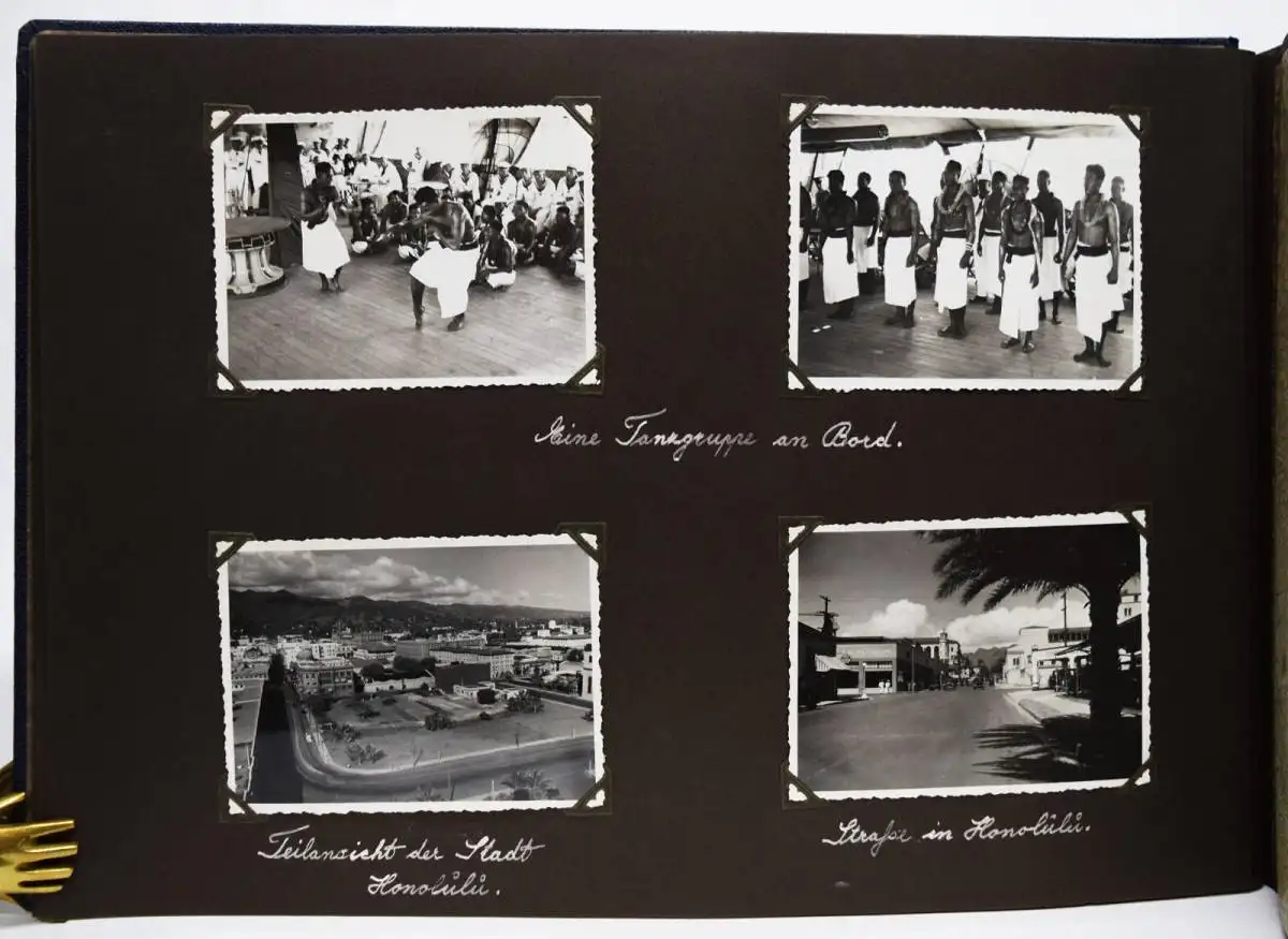 Meine Auslandsreise mit Kreuzer „Karlsruhe“ mit 163 ORIG.-PHOTOS WELTREISE 1932 19