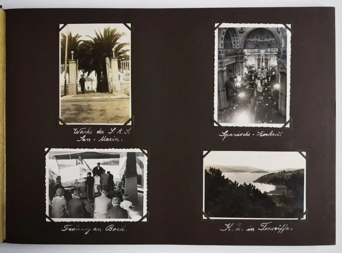 Meine Auslandsreise mit Kreuzer „Karlsruhe“ mit 163 ORIG.-PHOTOS WELTREISE 1932 2