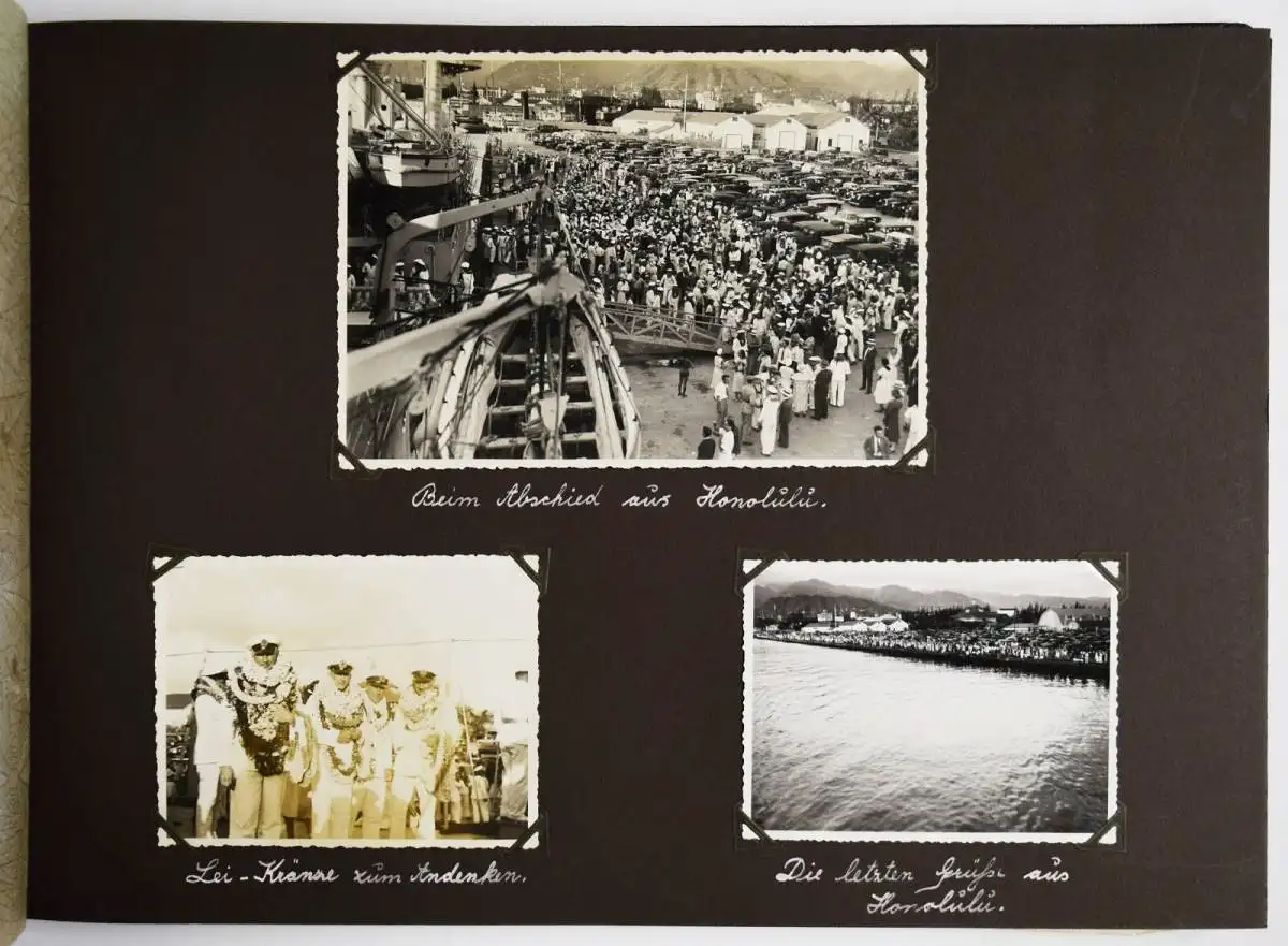 Meine Auslandsreise mit Kreuzer „Karlsruhe“ mit 163 ORIG.-PHOTOS WELTREISE 1932 6