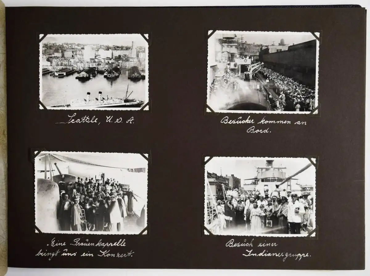 Meine Auslandsreise mit Kreuzer „Karlsruhe“ mit 163 ORIG.-PHOTOS WELTREISE 1932 8