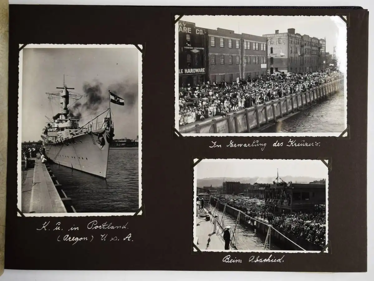 Meine Auslandsreise mit Kreuzer „Karlsruhe“ mit 163 ORIG.-PHOTOS WELTREISE 1932 9