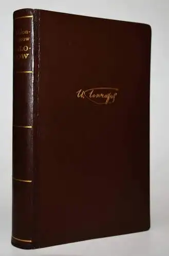 Goncarov, Oblomow. Winkler 1960 GANZLEDER-DÜNNDRUCK-AUSGABE