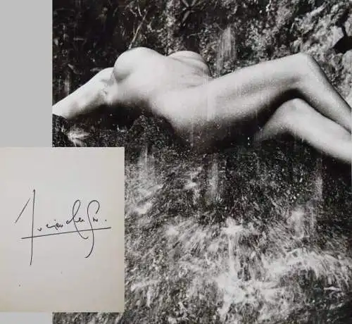 Tournier, Lucien Clergue - 1972 SIGNED NUM 1/40 + ORIG.-PHOTOGRAPH