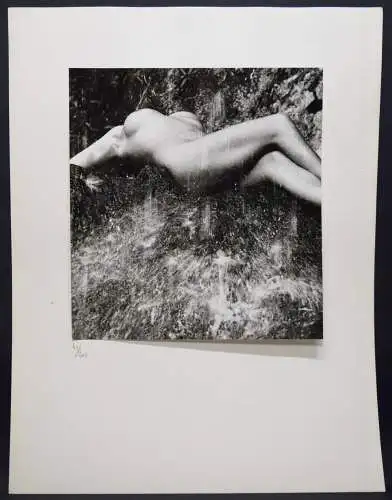 Tournier, Lucien Clergue - 1972 SIGNED NUM 1/40 + ORIG.-PHOTOGRAPH