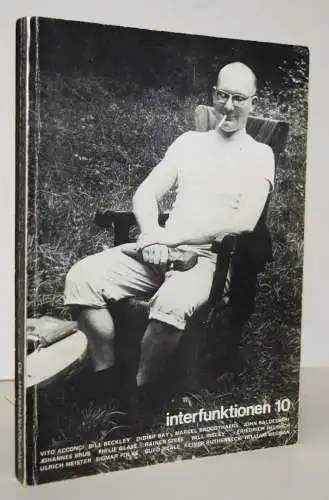 Interfunktionen. Zeitschrift...12 HEFTE  1968-1975 AVANTGARDE FLUXUS