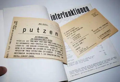 Interfunktionen. Zeitschrift...12 HEFTE  1968-1975 AVANTGARDE FLUXUS