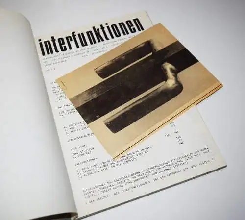 Interfunktionen. Zeitschrift...12 HEFTE  1968-1975 AVANTGARDE FLUXUS