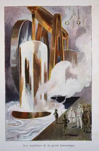 Wells, H. G. Les premiers hommes dans la lune 1901 RARE FIRST EDITION - UTOPIE