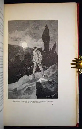 Wells, H. G. Les premiers hommes dans la lune 1901 RARE FIRST EDITION - UTOPIE
