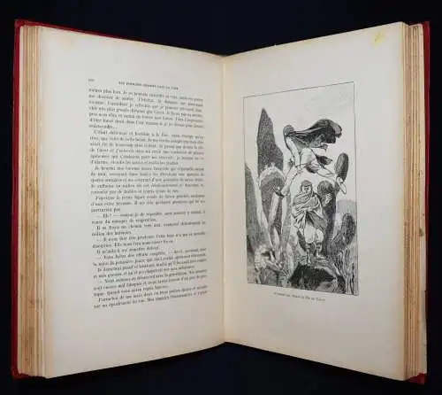 Wells, H. G. Les premiers hommes dans la lune 1901 RARE FIRST EDITION - UTOPIE