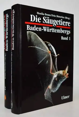 Braun, Die Säugetiere Baden-Württembergs. 2 Bände - 2003 - BIOLOGIE -  ZOOLOGIE