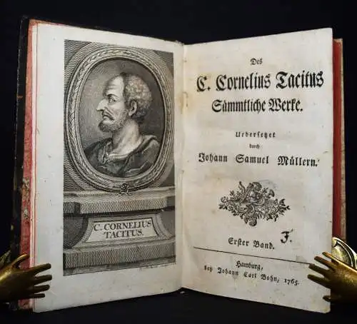 Tacitus, Des C. Cornelius Tacitus Sämmtliche Werke 1765 ANTIKE - ALTPHILOLOGIE