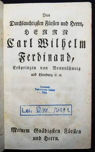 Tacitus, Des C. Cornelius Tacitus Sämmtliche Werke 1765 ANTIKE - ALTPHILOLOGIE