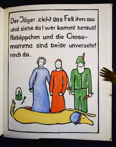 May, Walter. Geschichte vom Rotkäppchen - 1940 - SCHWEIZER KINDERBUCH