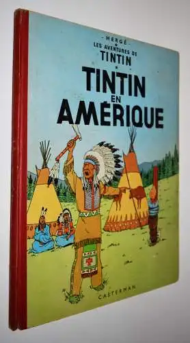 Herge, Tintin en Amerique. Casterman 1949 COMICS