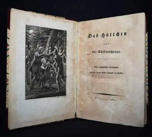 Haas, Das Hüttchen auf der Türkenschanze 1802 TRIVIALLITERATUR WIEN