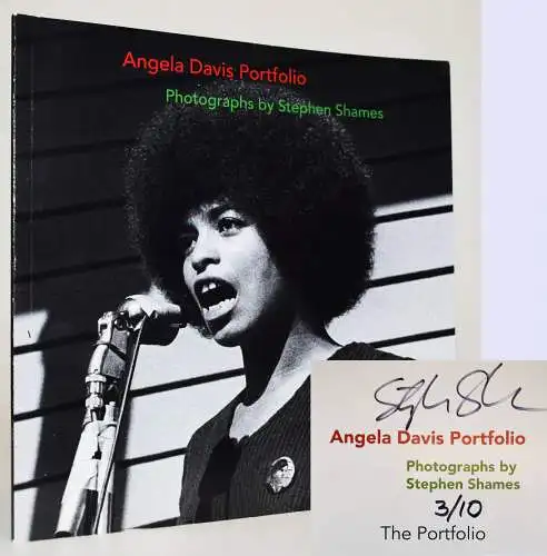 Shames, Stephen. Angela Davis Portfolio SIGNED LIMITED EDITION 1/10 -BLACK POWER