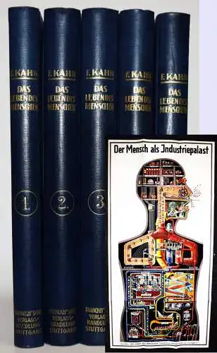 Der Mensch als Industriepalast – Kahn. Das Leben des Menschen - TOP EXEMPLAR